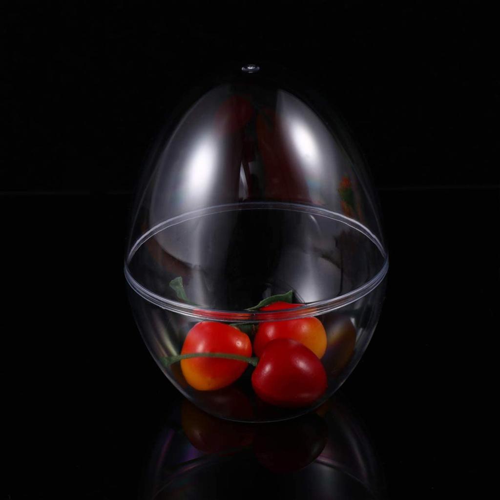 TG60437 Standing Acrylic Egg, Plastic Egg 12cm, for Decorating, Easter Decorations