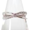 [Used] K18WG Diamond/0.17ct/Ring/Size 11/g427-49