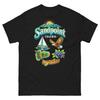 Sandpoint Idaho T-Shirt: Mountain Lake Eagle Canoe Graphic Souvenir Tee