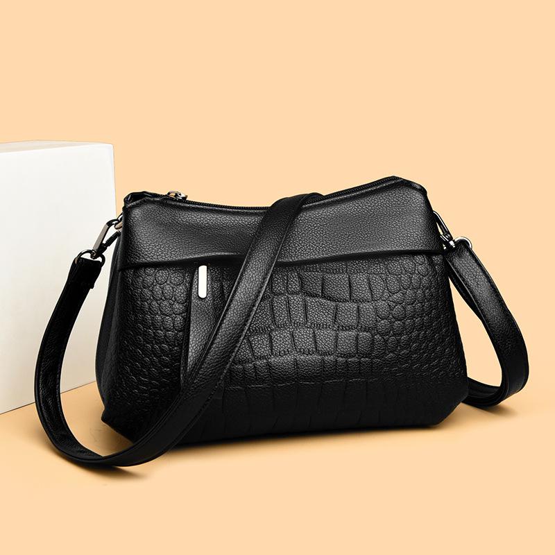 Tasche Damen neue Mode Umhängetasche neu retro schlicht lässige Schultertasche