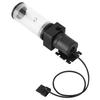 Acrylic Computer DIY Water Cooling Tank Cylinder Reservoir 19W Pump G1 4