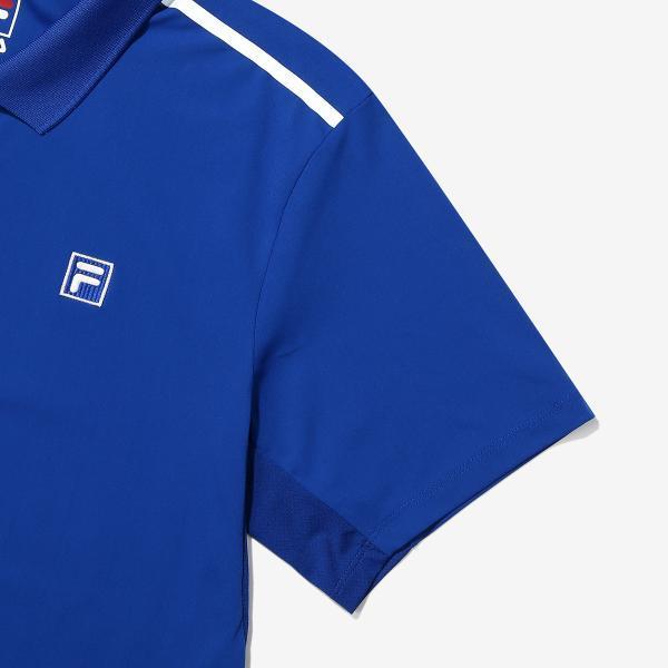 Fila Stretch Shoulder Line Polo Fs2tsg2321x Bue