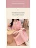 Maternity Skirt and Nightdress Set: Spring & Autumn Postpartum Air Cotton Nursing Pajamas for Winter, Fits Up To Size 200.