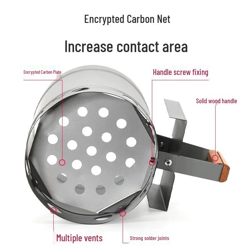 Quick Charcoal Starter Bucket