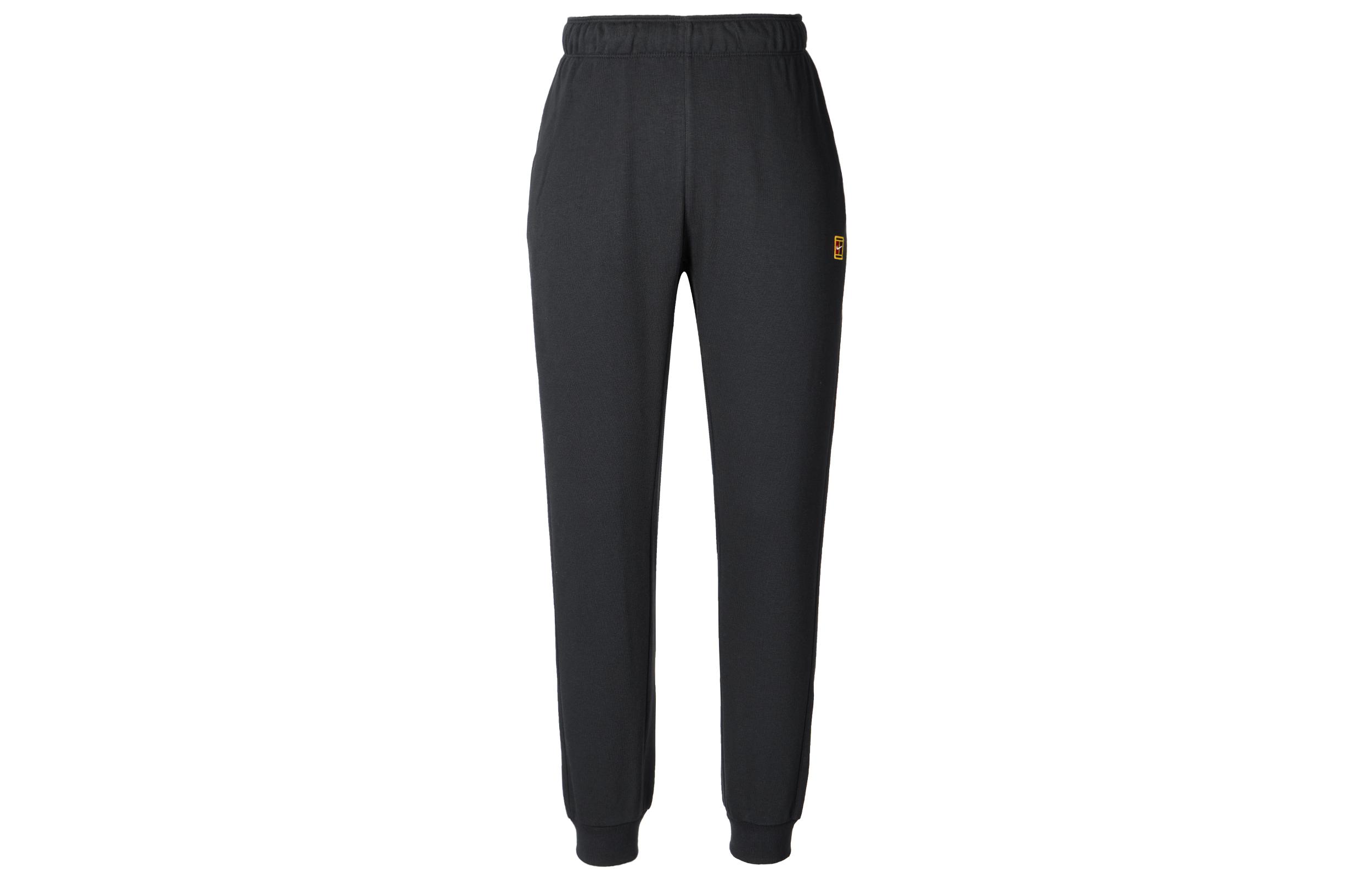 Nike Knitted Sweatpants Men s Black Moderate Cuffed Pants Black|XL