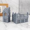 3D Printed Gothic Building Ruins Terrain Scenery Unpainted Mini Building Model Kit For Dnd Wargaming Terrain Scenery Building