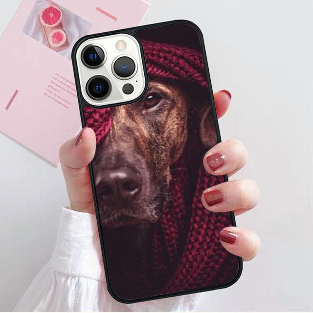 Cute Pet Dog Labrador Retriever Cover For iPhone 17 Air 15 16 14 13 12 Pro Max 11 Pro Max Plus Phone Case Coque