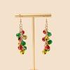 2022 Christmas Series Color Matching Bell Earrings Holiday Earrings Women