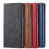 For Samsung S24 Ultra 6.8" Case Solid Color Leather Soft Flip Wallet Case For Samsung Galaxy S24 S23 Ultra Plus S23FE Capa Cover
