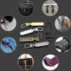 Estrattore per cursore per cerniera da 5 pezzi Estrattore per cerniera di ricambio universale Kit di riparazione per cerniera istantanea per fibbia rotta Accessori per cucito artigianale fai-da-te