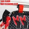4Pcs Brush Hooks Auto Fasteners Cleaning Floor Pad Clips Carpet Wash Clamps Yoga Mats Fixed Tools Stand Holder Car Accessories