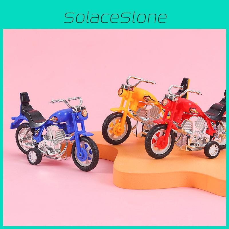 Simulation Mini Inertial Motorcycle Model Children Toy For Early Childhood Visual And Motor Skills