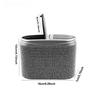 Bling Car Trash Can For Women Rhinestone Auto Door Garbage Bin Seat Back Hanging Storage Box Interior Accessories Organizer