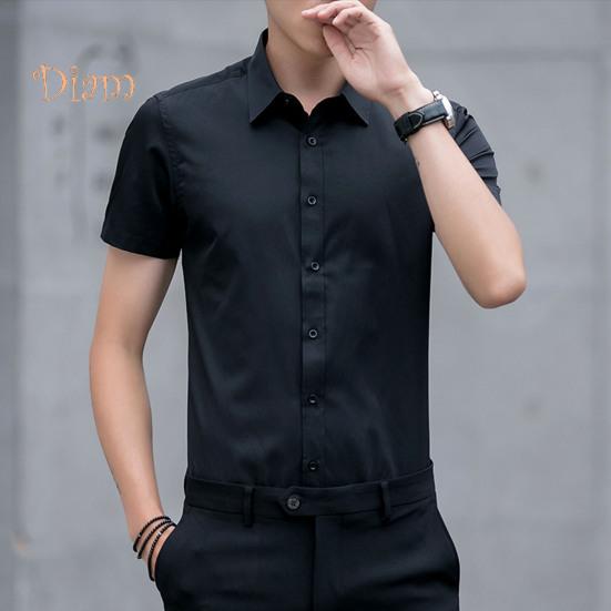 Daydreamer Men Shirt Lapel Short Sleeve 