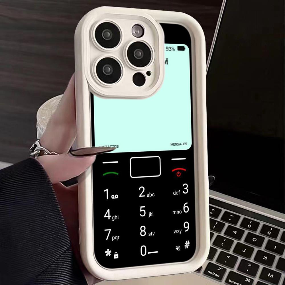 

Ae95 ретро телефон дизайн художественные защитные чехлы для телефонов Samsung S24 S23 S22 Ultra A15 A14 S21 FE A54 A12 A25 A35 A53 ангельские глазки TPU задняя крышка Samsung A55 5G