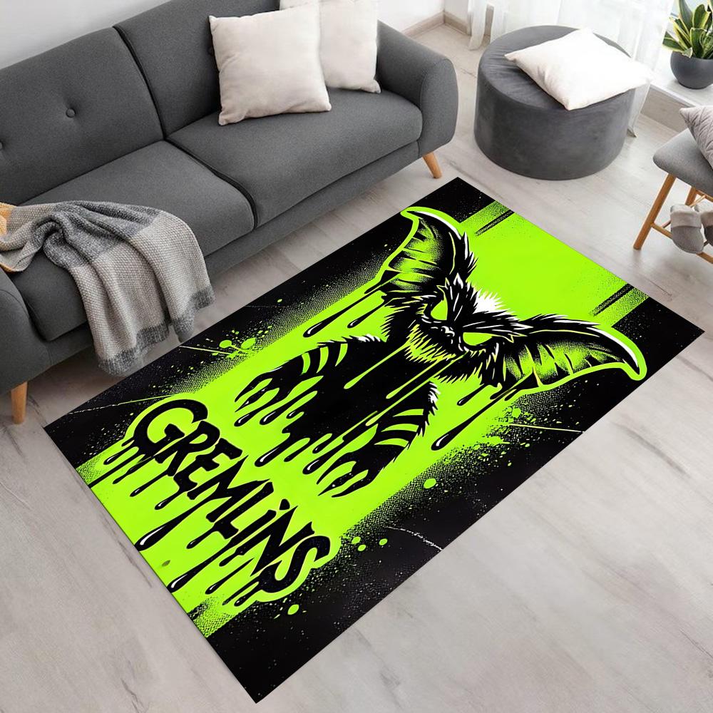 Gremlins Floor Mat Perfect for Dormitory Outdoor Hallway Entryway Antislip Carpet Decorate Offices Best for Christmas