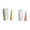 Candle Mould Resin Casting Molds DIY 3D Silicone Mould Cylinder Candle Molds Silicone Mold Handicrafts for Candle Making