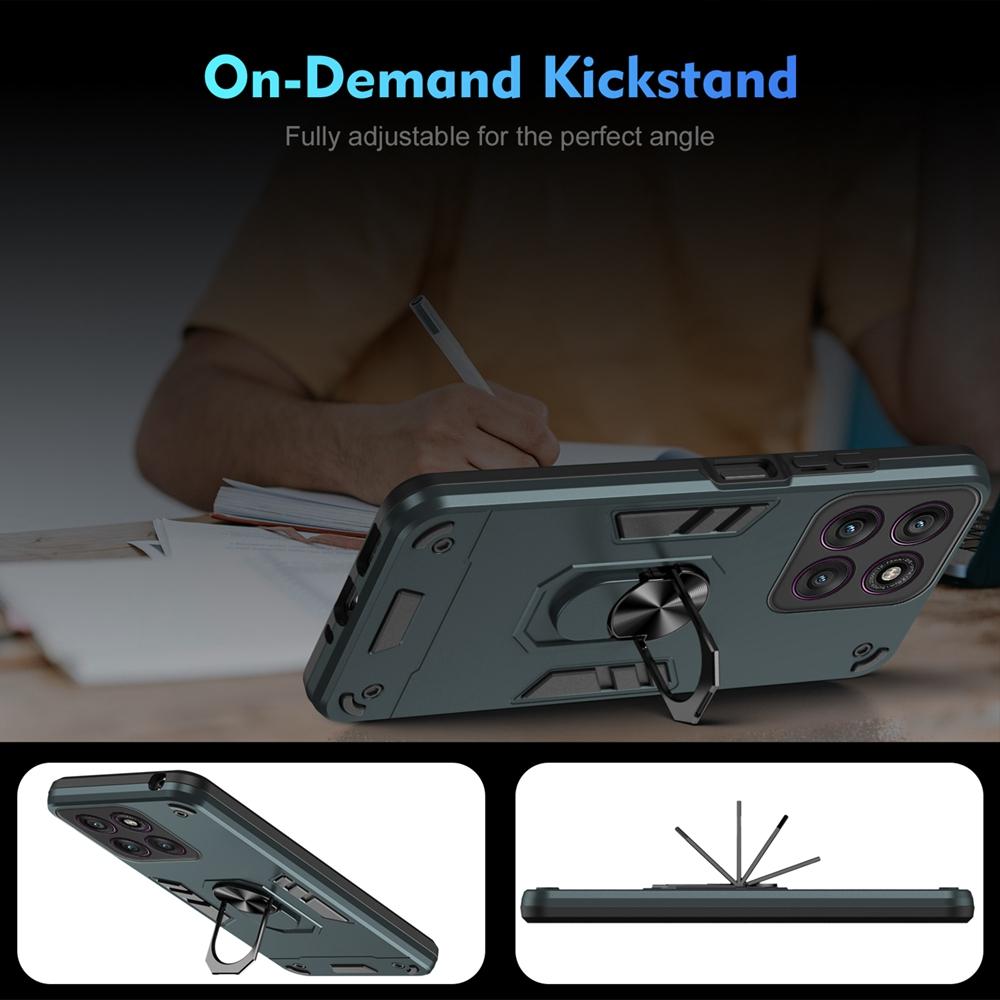 For Motorola Moto Edge 60 Pro 5G Case Lens Protect Shockproof Armor Phone Case For Edge60 Pro Ring Holder Cover