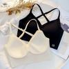 Sexy Push-up Bra Thin U-shaped Beautiful Back Top Seamless Bra Backless Invisible No-wire Bra Top