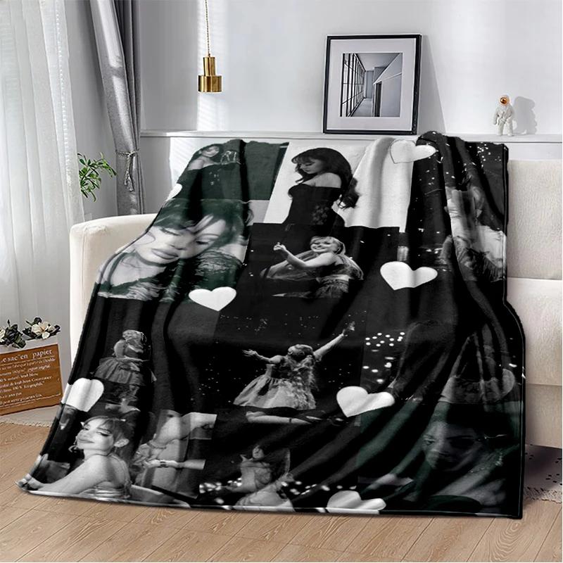Couverture Douce en Flanelle 3D Ayliva Lieb Pop Singer pour Lit Chambre Canapé Pique-nique, Couverture Jetée pour Couvrir Extérieur Loisirs Cadeau Enfants