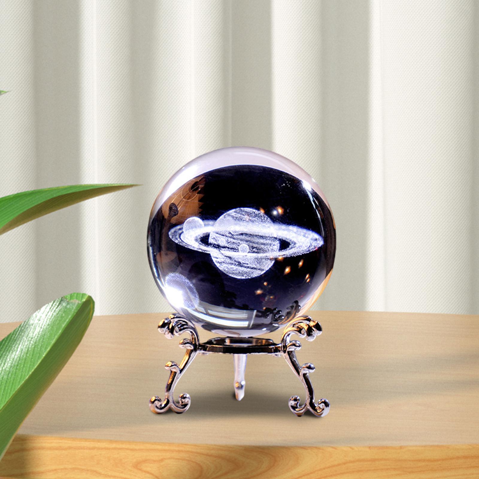

Ball Decoration Display Stand Astronomy Gift Model Bookshelf Galaxy Decor