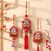 Chinese Style Snake Wind Chimes Embroidery New Year Hanging Pendant  for Home Decoration