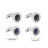 Alloy Cufflinks Classic Tuxedo Shirt Cufflinks and Shirt Accessories Unique Business Groom Wedding Jewelry Men Gifts