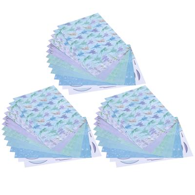 42 Stück Hintergrundpapier Dekoration Mehrere Muster für DIY Fotoalbum Scrapbooking Grußkarte Basteln