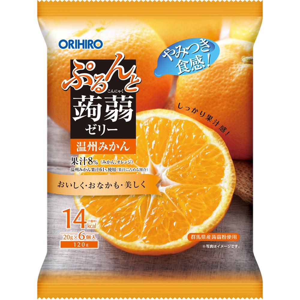 Orihiro Plundry Purun Konnyaku Jelly Satsuma Mandarin N 6 Pieces Other (check Locks, Tongue Cleaners, Etc.) Other (check Locks, Tongue Cleaners, Etc.)