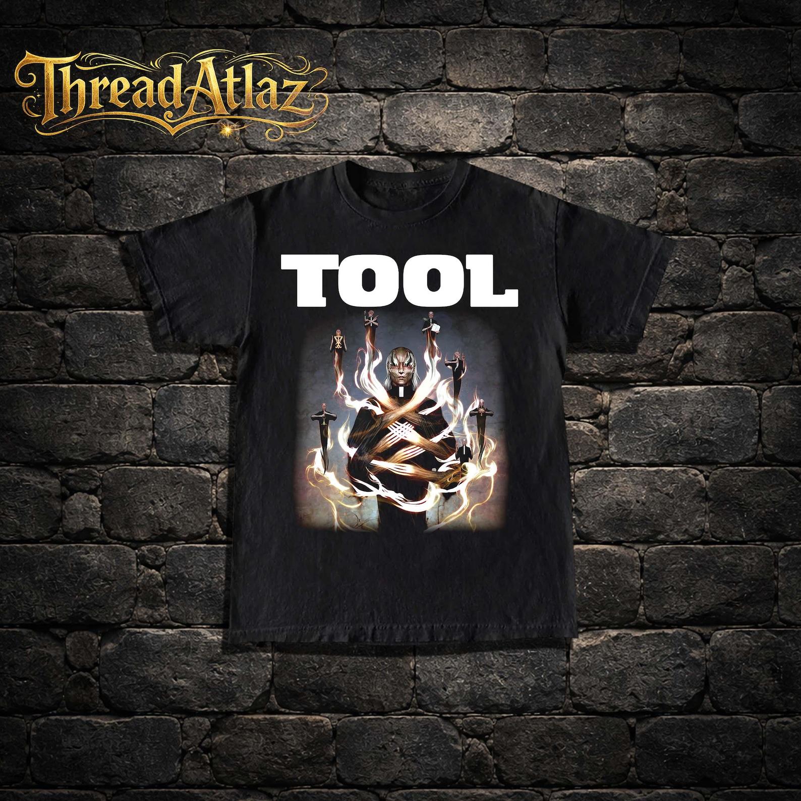 TOOL T-Shirt - Metal Music Shirt - Lateralus Album Shirt - Fear Inoculum - 10000 Days - Undertow - TOOL Merch - Unisex Rocker Clothing 4XL