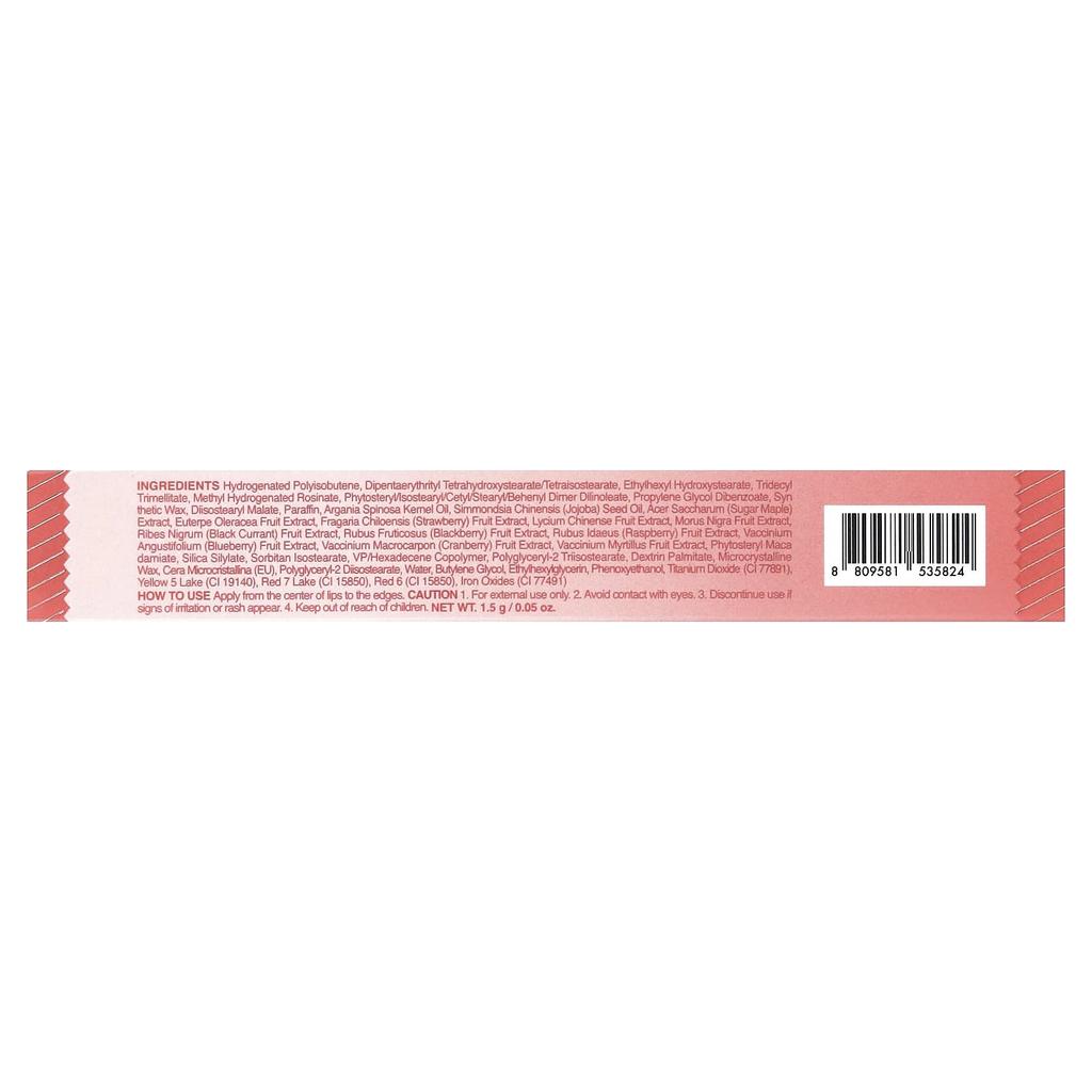 DASIQUE Melting Candy Balm, 08 Sweet Pomelo, 1.5g (0.05oz)