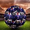 Kylian Mbappe Druck Größe 5 Fußball, Standard-Matchball für Sportspiele und Teamtraining, Ideales Geschenk für Fußballfans