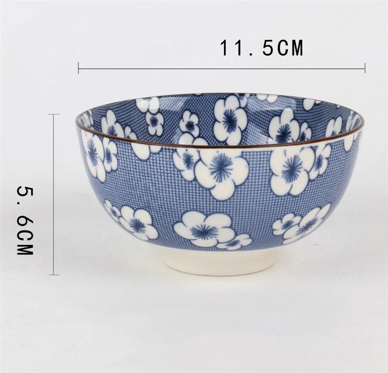 Japońska domowa ceramiczna miska na ryż miska na zupę z makaronem miska na deser Koreańska miska na lody kreatywna retro zastawa stołowa miski w kształcie kapelusza zero waste
