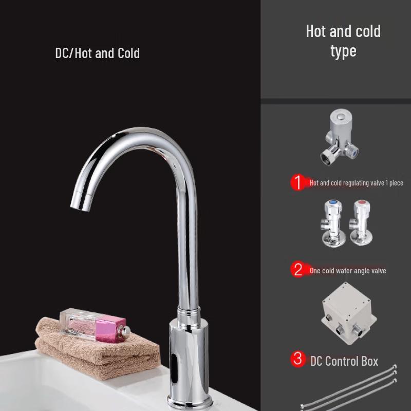 TLXT Automatic Sensor Kitchen Faucet