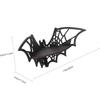 Bat Corner Shelves Wooden Floating Bat Wall Corner Shelves Gothic Jewelry Display Shelf Halloween Decorative Shelf For Home