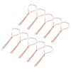 10pcs PU Leather Hat Strings Straw Hat Rope Cord For Customizing Straw Hats For Crafting Project Hat Accessories