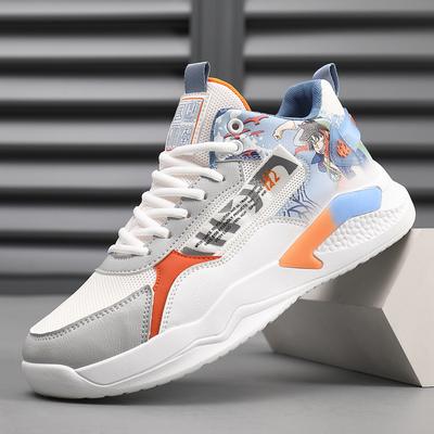 Men's Basketball Shoes Breathable Lightweight Athletic Sneakers High Tops Fashion Casual Training Shoes