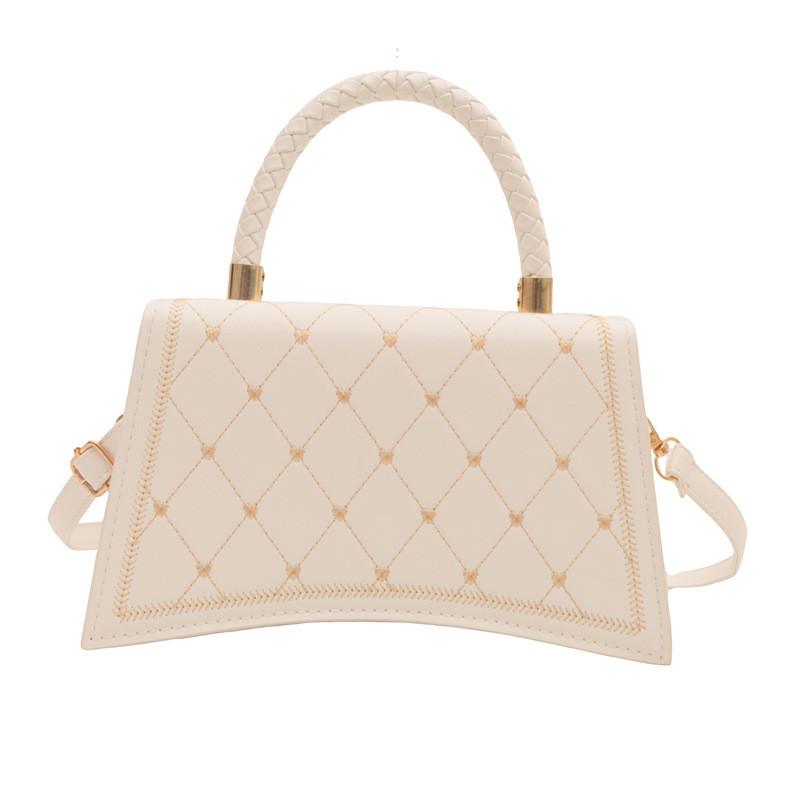 Sac à main élégant matelassé en PU pour femmes, dans des couleurs tendance pour les tendances Automne Hiver