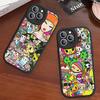 Japan T-Tokidokis Phone Case For iPhone 16 15 14 13 12 11 Pro Max Plus Soft Leather Cover
