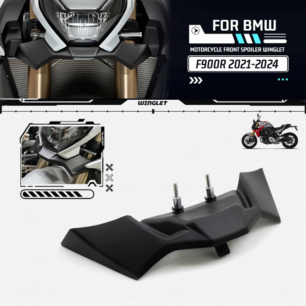 Motorcycle Downforce Naked Aerodynamic Spoilers For BMW F 900 R F900R F900 R 2021-2024 Winglet Frontal Spoilers Wing Deflector