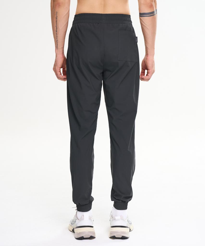 Leijibi [Summer 2-Pack] Airlight Stretch Running Sports Pants Unisex Athletic Jogger Pants M (2 Colors)