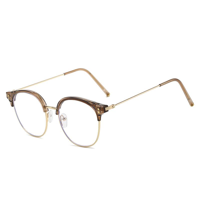 Classic Half Frame Pochromic Sunglasses Men Women Retro Chameleon Sun Glasses Male Fashion Changeoutdoors Shades