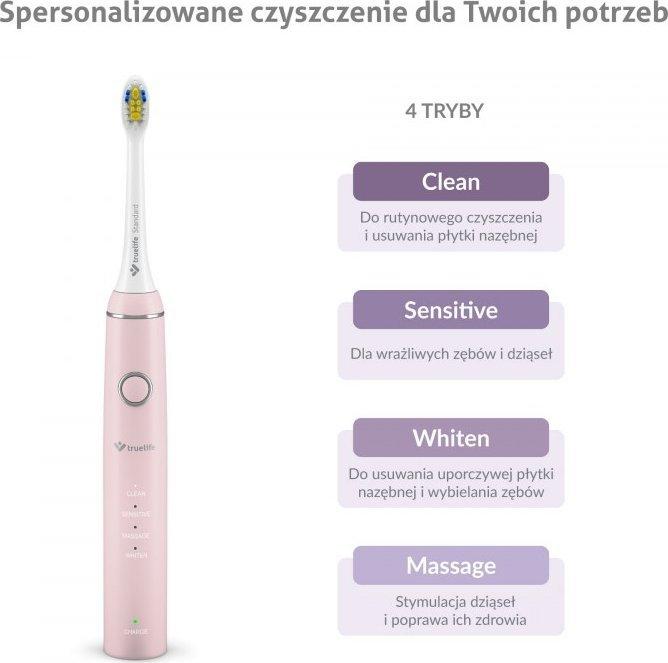 Truelife SonicBrush Compact electric toothbrush 70000 movements/min Pink