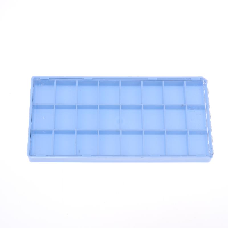 8/18 /24 Grids Watch Parts Storage Box With Lid Watch Repair Tool Organizing For Watchmaker Supplies