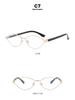 2024 High-End Small Frame Rhombus Cat Eye Polygon Sunglasses
