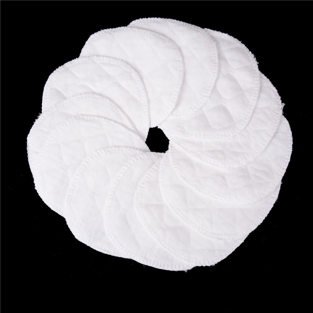 12Pcs Reusable Breast Feeding Nursing Breast Pads Washable Soft Absorbent Baby