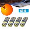 10x T10 W5W 4014 15SMD LED Canbus High Power Car Clearance Wedge Side Light Interior Dome Reading Lamps 12V 6000K No error White
