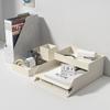 PET Makeup Storage Box Drawer Storage Divided Organizing Box New Drawer Storage Box  Lipstick