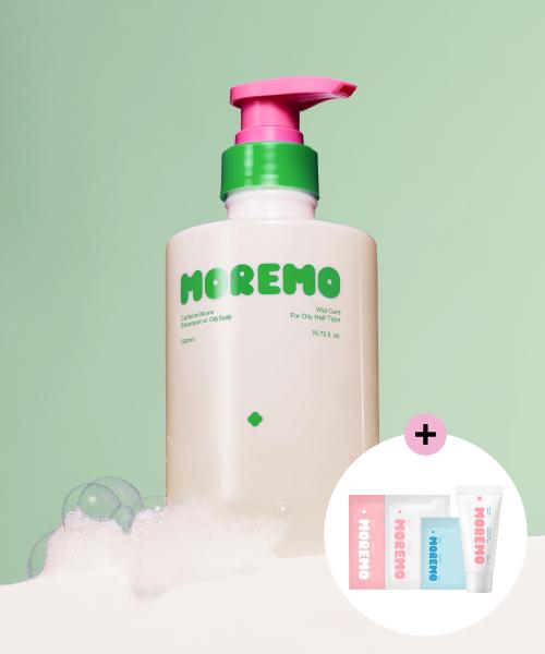 Moremo Caffeine Biome Shampoo For Oily Skin 500ml none