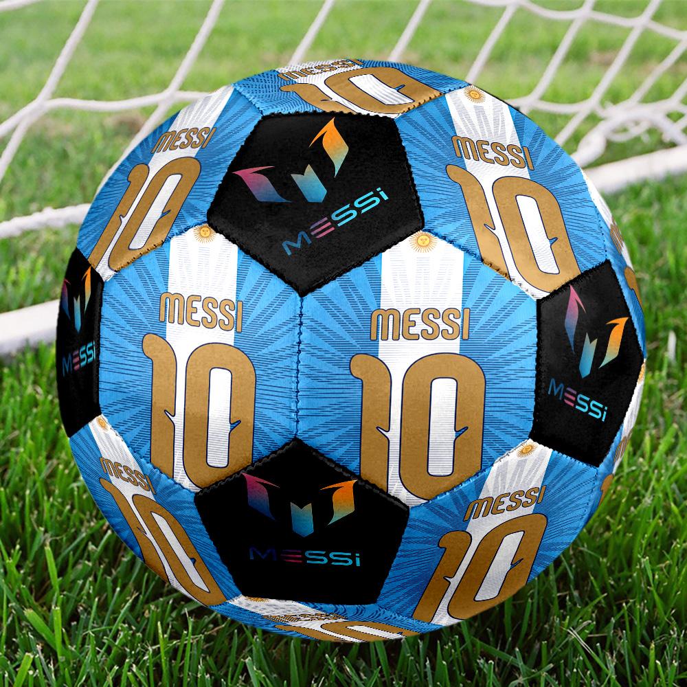Messi 10 Number Beautiful Game Size 5 Soccer Football Machinestitched Indooroutdoor Universal Football Unique Gift For Soccer Lovers